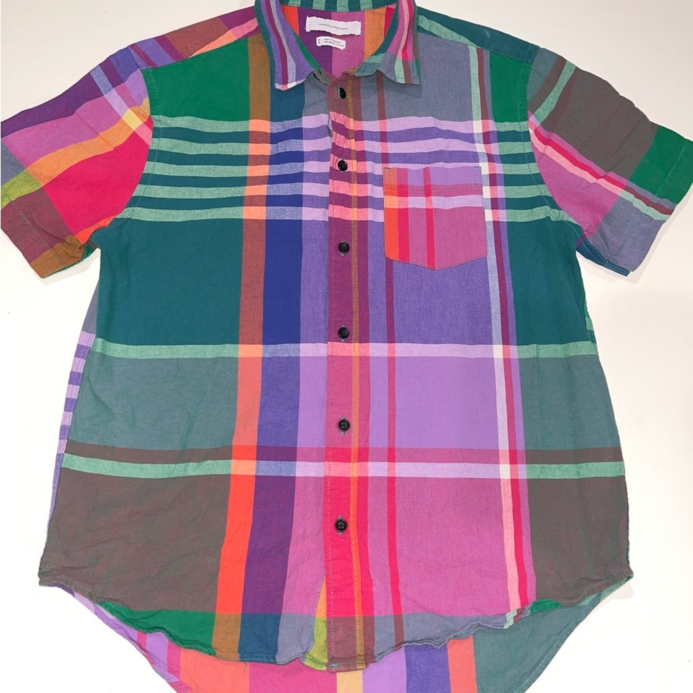 Urban Outfitters Multicolor Plaid Men's Shirt